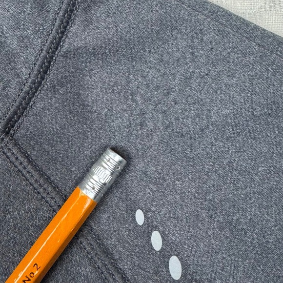 Smartwool PhD Merino Wool Blend Full Zip Jacket Mens Large Gray Red Performance - Picture 15 of 16